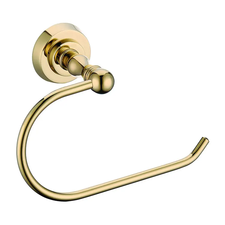 Brass GOLD Towel Ring,Bathroom Accessories Products Towel Holder,Towel