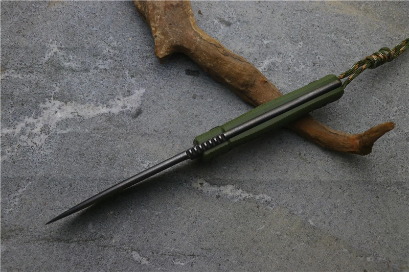 POHL интегрированный нож Niolox blade G10 рукоятка Открытый Кемпинг Деревообработка сад