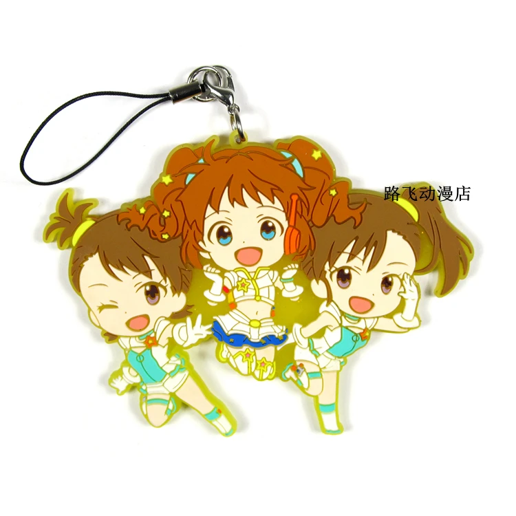 Экшн фигурка IDOLM @ STER аниме модель Amami Haruka Kisaragi Chihaya Takatsuki Yayoi Hagiwara Yukiho резиновый