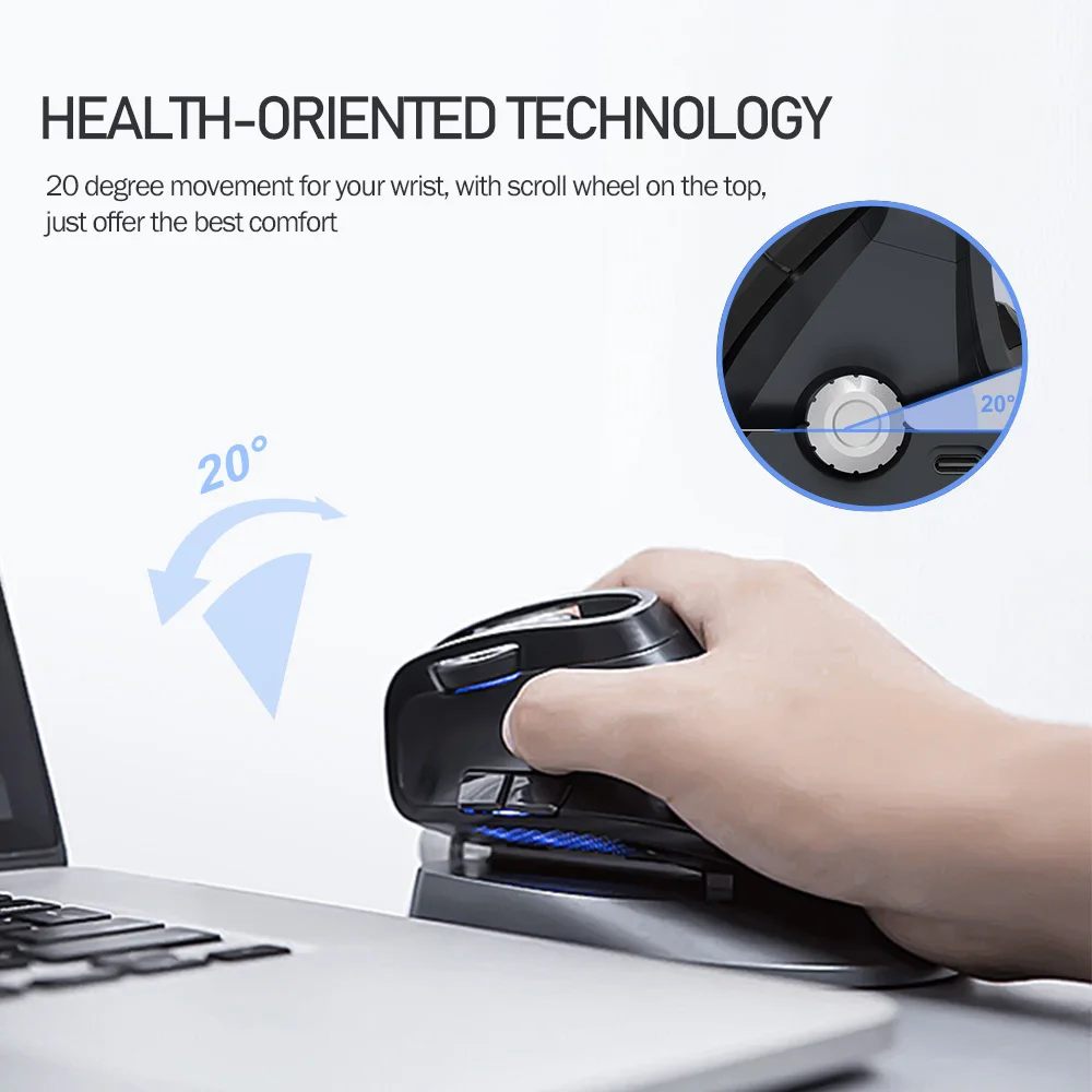 Цена Delux M618X 2,4 ГГц Беспроводная + Bluetooth 3,0 4,0 многомодовая перезаряжаемая эргономичная Вертикальная компьютерная USB игровая 6D мышь