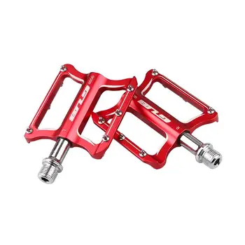 

GC-020 Aluminum Bike Pedals For MTB Non-slip Bicycle Pedal Sealed Bearing Flat Platform Antiskid Cycling Pedal Riding Bike Part