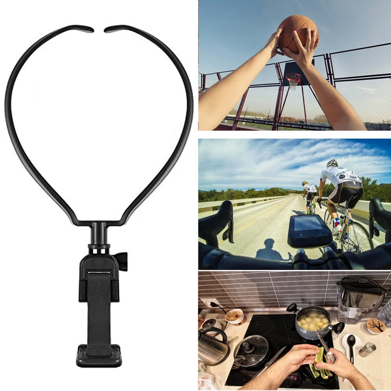 

Flexible Mobile Phone Holder Hanging Neck Lazy Necklace Bracket Bed Smartphone Holder Stand For Shooting Video Youtube