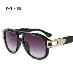 MS 2018 мужской Солнцезащитные очки для женщин Брендовая Дизайнерская обувь Солнцезащитные очки для женщин летние Защита от солнца Очки
