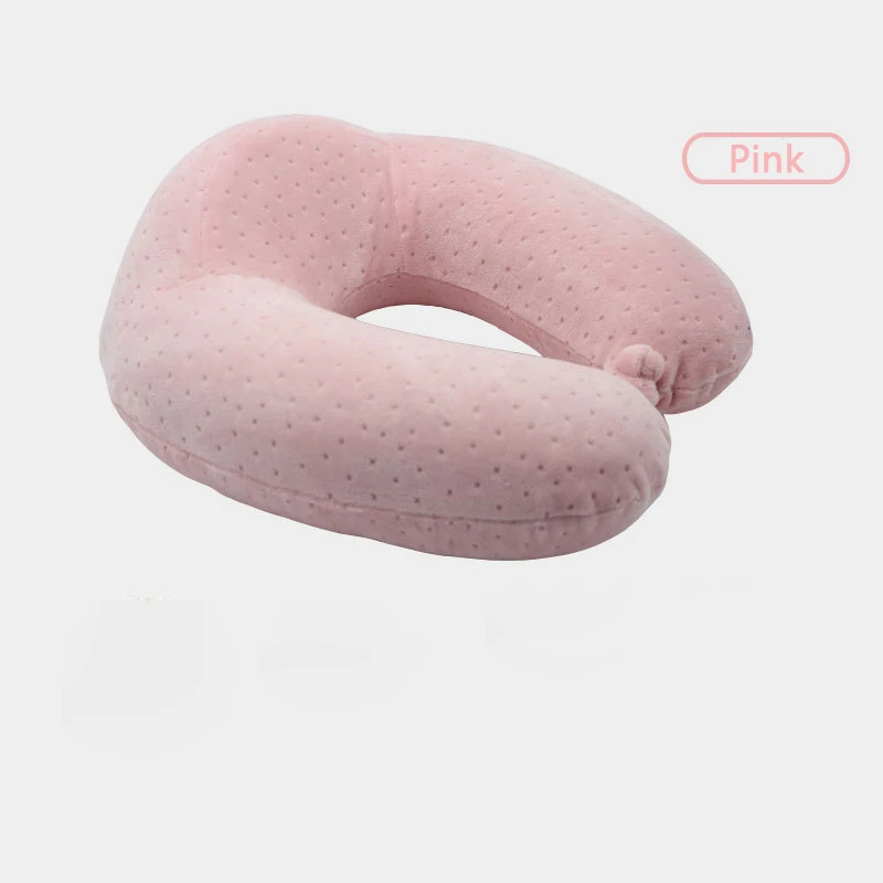 XC USHIO U-Shaped Memory Foam Travel Pillow Neck Cushion Portable Airplane Driving Nap Support Head Rest Health Care Decorative - Цвет: As The Picture