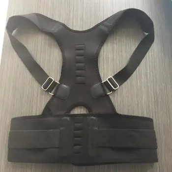 

Hot Breathable Shoulder Back Posture Corrector Back Brace Health Care Magnetic Posture Support Belt Unisex for Women Man B002-1