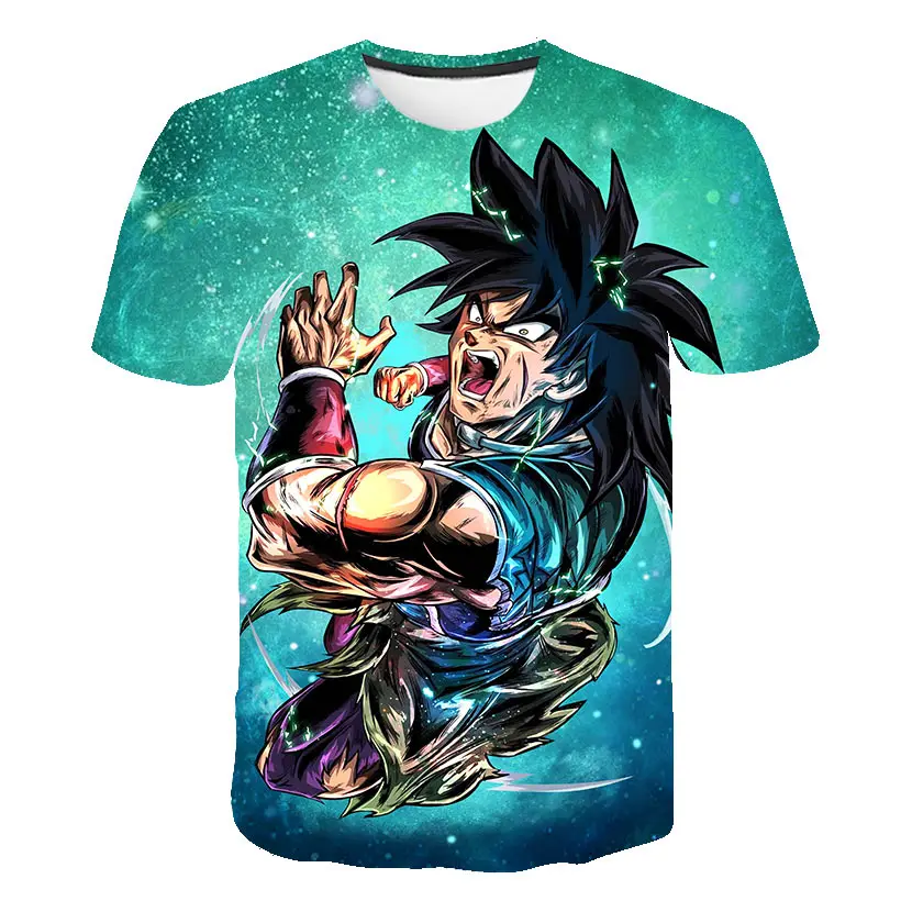 

New Arrival Cool Goku Dragon Ball Z 3d T Shirt Summer Hipster Short Sleeve Tee Tops Men/Women Anime DBZ Harajuk T-Shirts Homme
