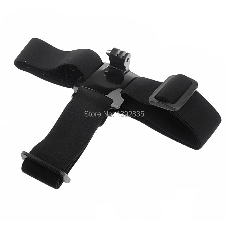 

Just Now Elastic Adjustable Head Strap Harness Mount Belt With Anti Slide Glue Mount for GoPro Hero 6 5 4 for SJCAM for YI