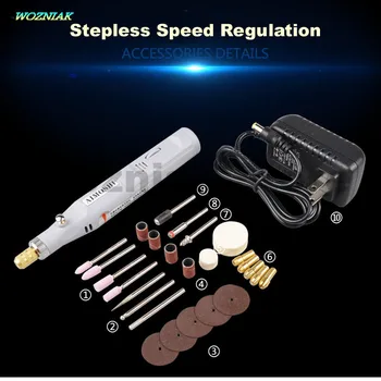 

Wozniak DIY multifunctional speed regulation MINI Grinding machine Polisher Engraving pen Electric drill Cutting saw