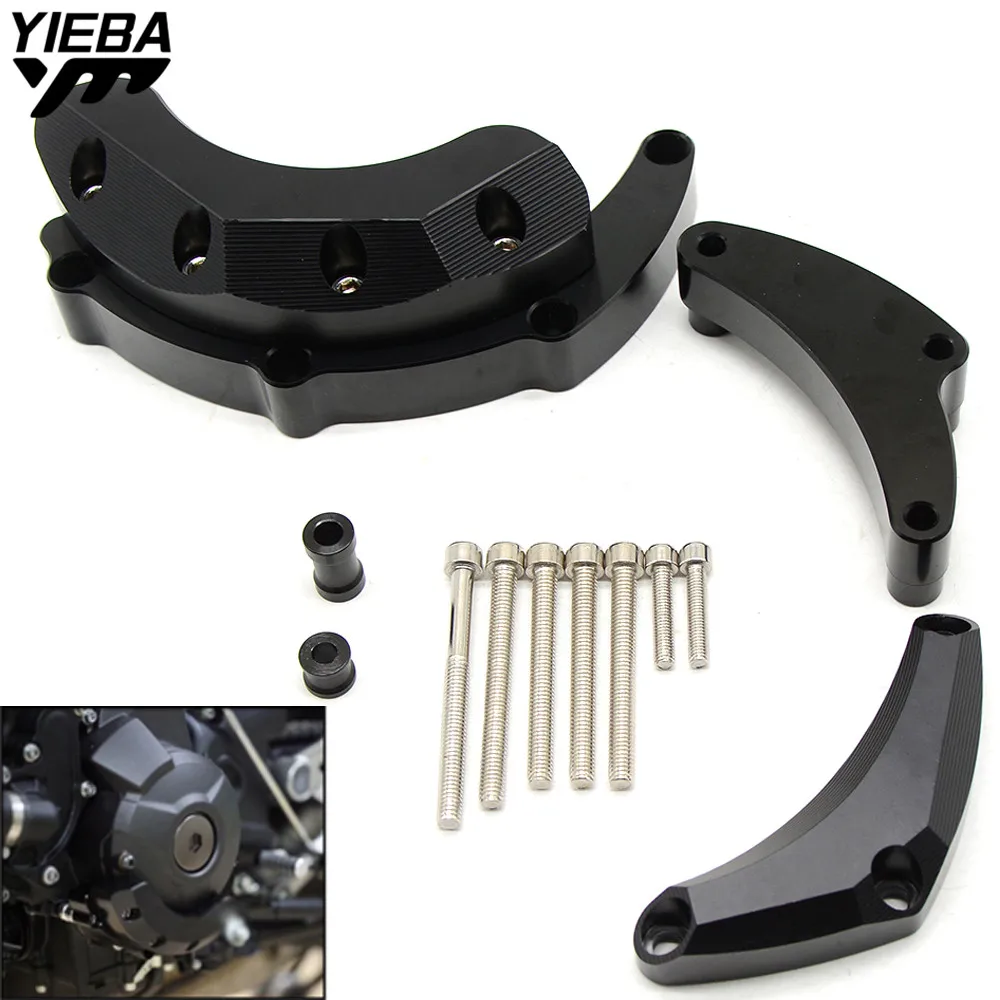 

CNC Motorcycle Stator Engine Guard Case Slider Cover Protector for YAMAHA FJ-09 2015 2016 2017 FJ09 FJ 09 MT-09 MT09 MT09 14-17