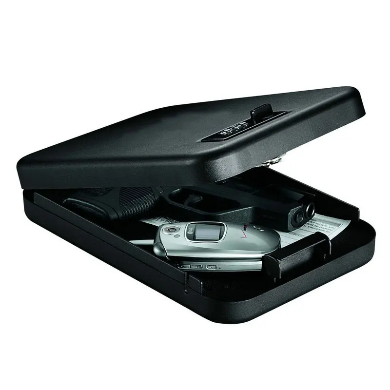 Сейф с паролем портативный автомобильный ручной пистолет ценные вещи коробка