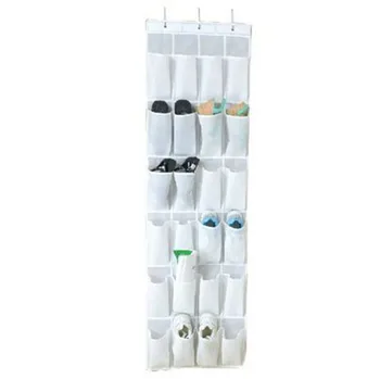 

Shoe storage Hanging organizer system for the door for up to 12 pairs of white