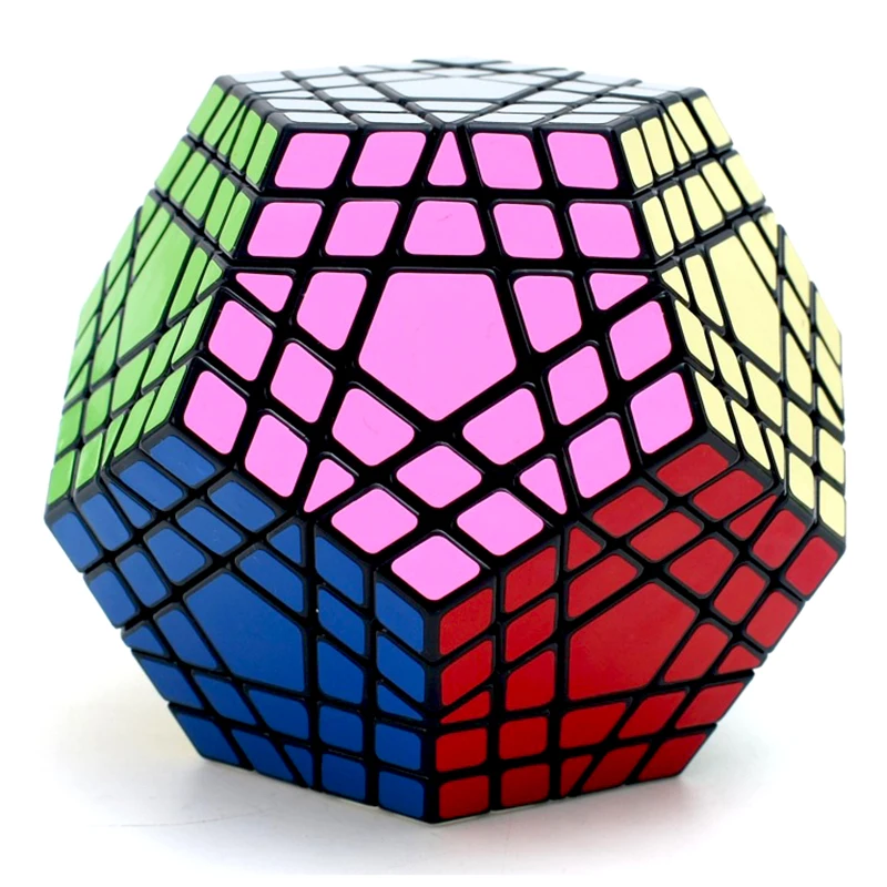 

Shengshou 5x5x5 Cube Magic Cube Megaminx Gigaminx 5x5 Professional Dodecahedron Cube Twist Puzzle Learning Educational Toys