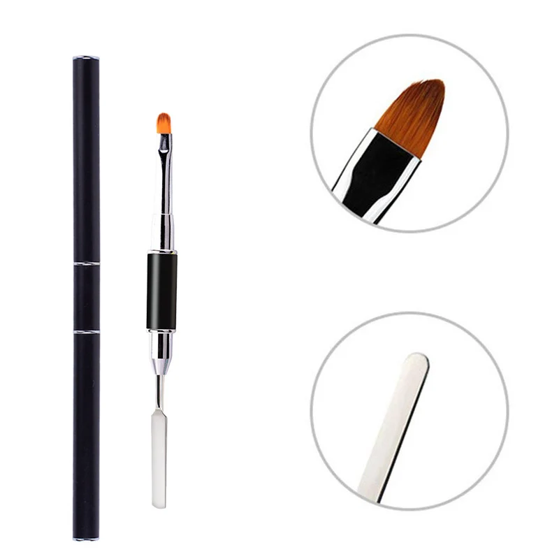 Набор для дизайна ногтей Сушилка для ногтей расширение для ногтей полигель накладные ногти набор кистей QRD88