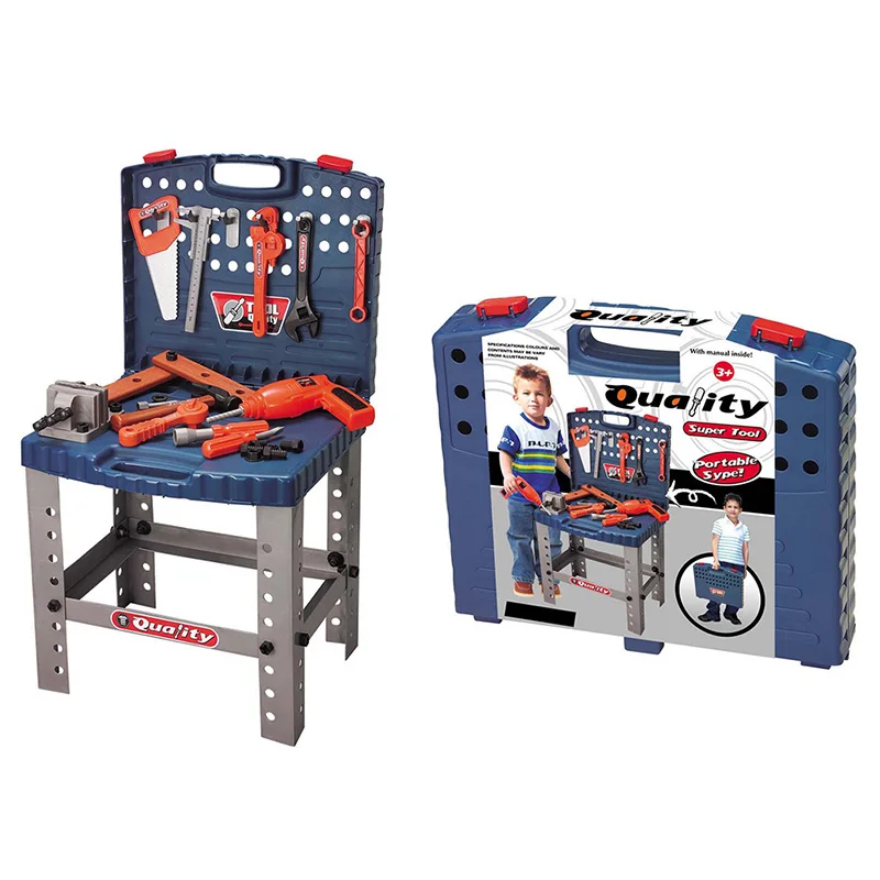 

Portable Toolbox Educational Intelligence Toy Electric Maintenance Tools Repair Kit Simulation DIY Tool Stand/Table/ For Child