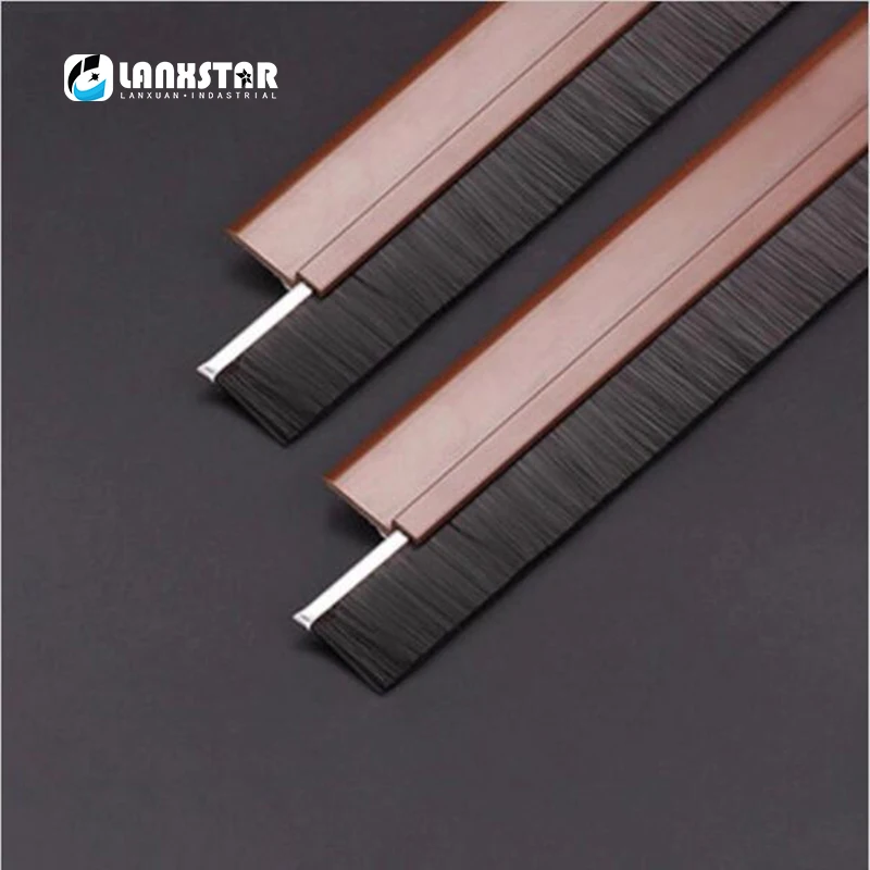 Door Bottom Sealing Strip Self-adhesive Insulation Doors and Windows Dismountable Anti-mosquito Sweep Bottom Brush Seal
