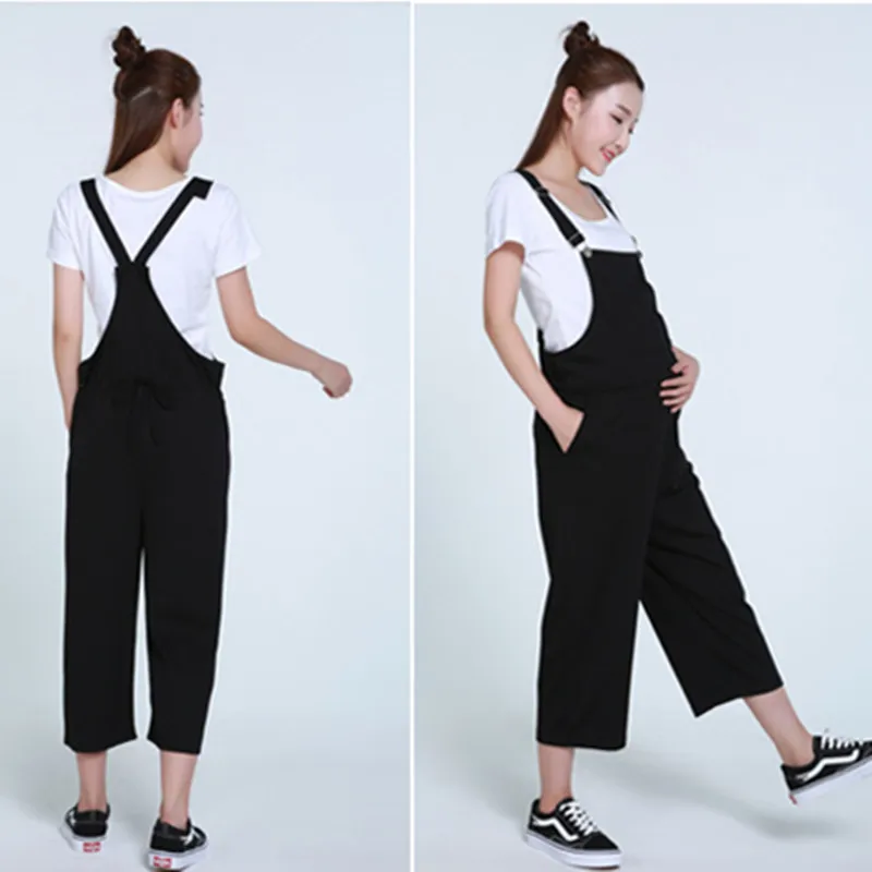 

Maternity Clothings Summer Pregnant Rompers Womens Jumpsuits Casual Pregnancy Pants Sleeveless Loose Fit Bib Pants Overalls XXL