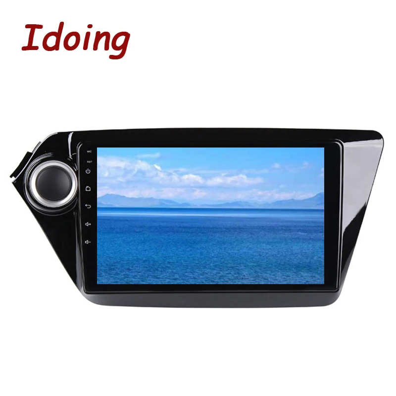 Sale Idoing 9"Car Radio Video Player For Kia RIO 3 UB QB RIO 4 FB 2011-2019 Navigation GPS Android Accessories Sedan No 2 din DVD 4