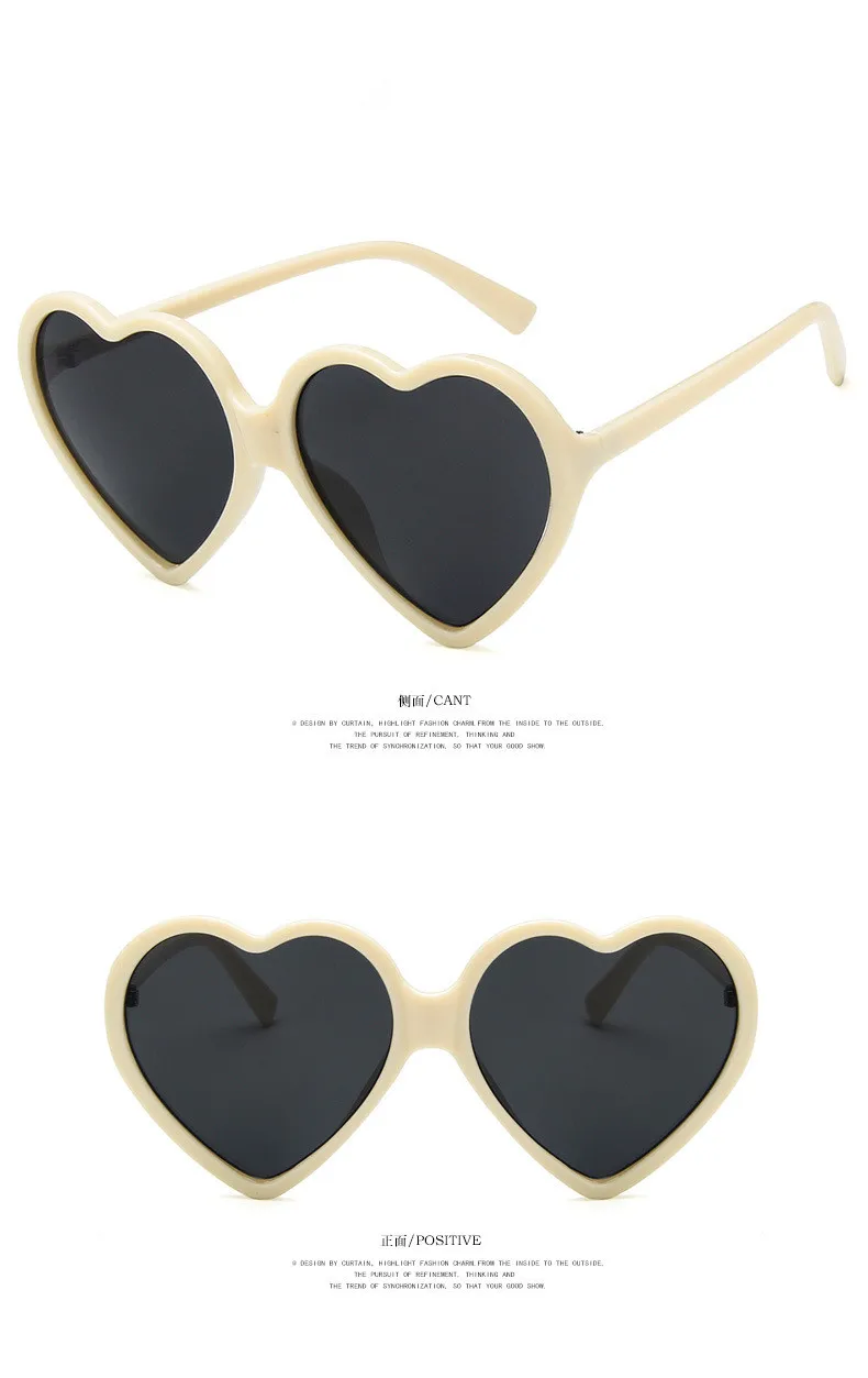 coach sunglasses FOOSCK Women Brand Designer Luxury Fashion Heart Shape Sunglasses Women Lovely Colorful Clear Eyeglasses Cat Eye Frame Eyewear round sunglasses women