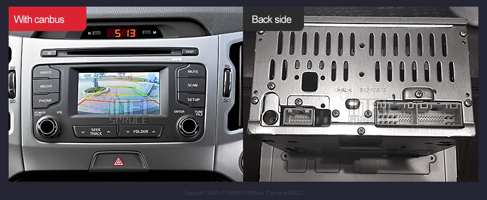 Discount Android 9.0 car dvd for KIA sportage 2007-2010 2011 2012 2013 2014 2015 with car radio stereo multimedia player 2 din navigation 8