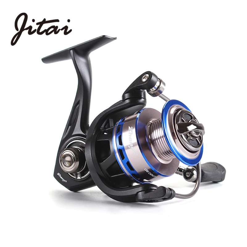 

JITAI Lightweight Spinning Reels For Fishing Aluminum Metal Spool 5.2:1 9+1BB Carp Fishing Coils Wheels Moulinet Peche en mer