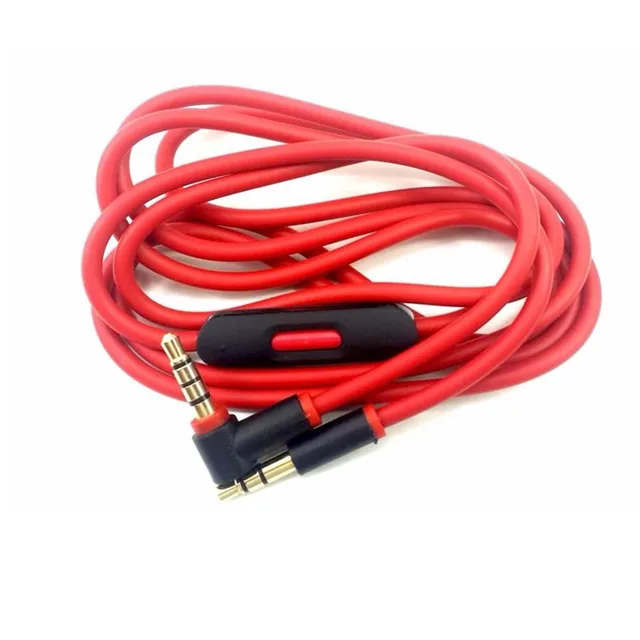 Replacement Audio Cable Wire with Microphone and Control For Beats by Dr Headphones Solo/Studio 