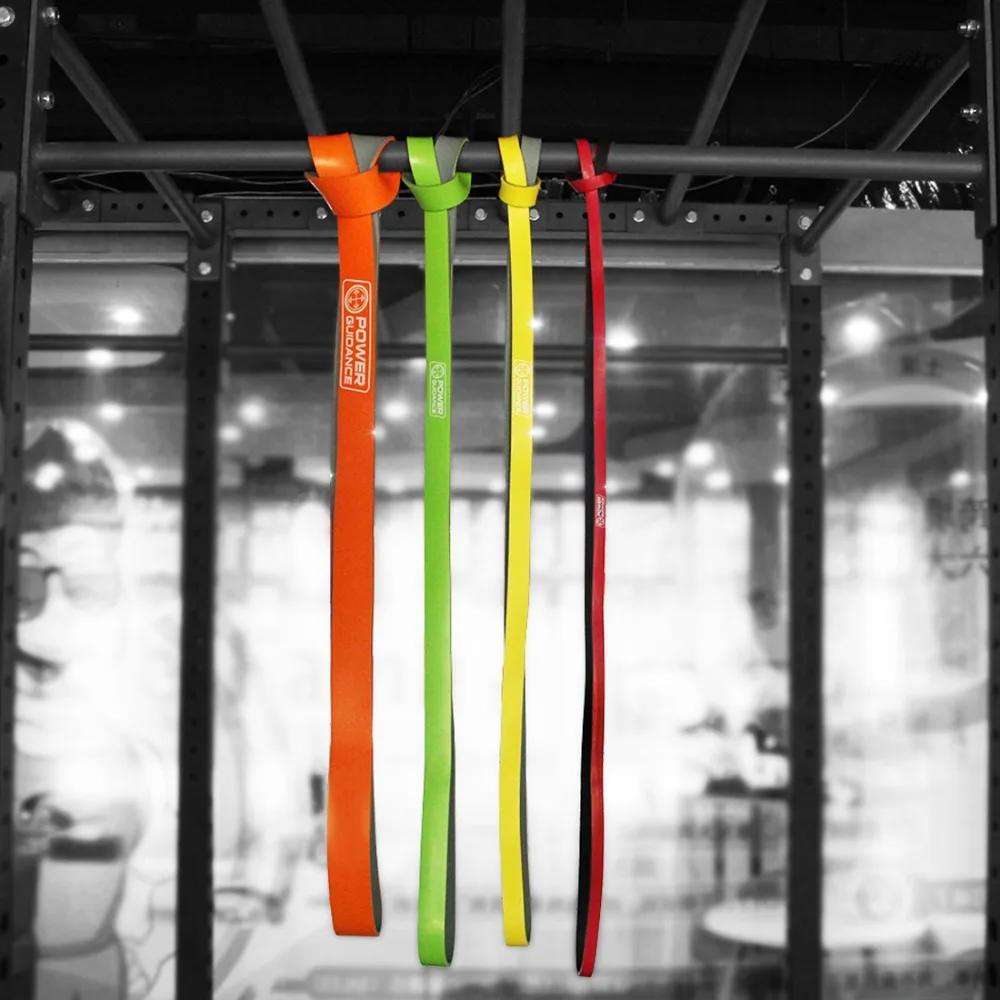 5 125lbs Bi Color Nature Latex Power Training Resistance Bands Assisted Pull ups Workout font b
