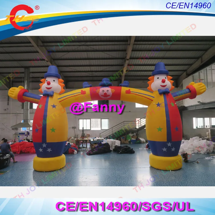 inflatable clown arch 4