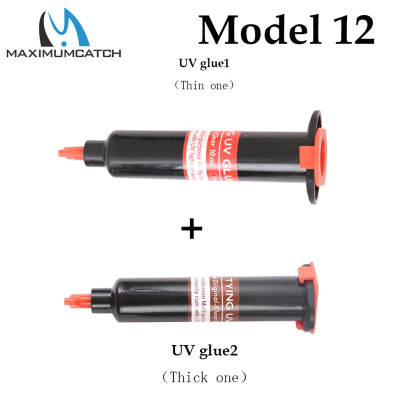 Maximumcatch мухобойка УФ-светильник ручка УФ-клей инструменты для завязывания мух - Цвет: Model 12