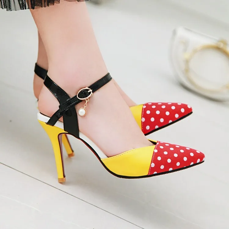 

Big Size 11 12 13 14 15 16 17 high heels sandals women shoes woman summer ladies Shallow mouth cingulate Fine with sandals