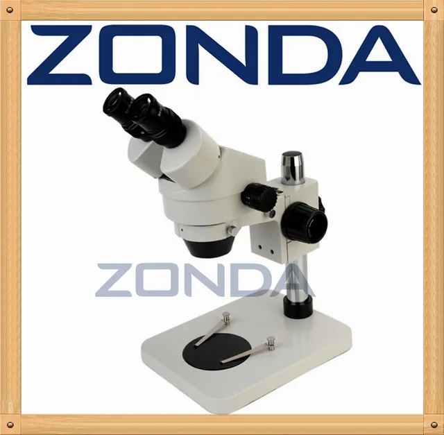 SHUNMA SZM100 B10 Continuous Zoom Stereo Microscope with 10 100 light ...