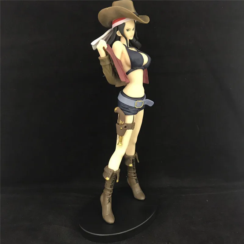 Glitter & Glamours One Piece Nico Robin Action Figure Toys Anime Pirate Cowboy Captain Robin Figuras Dolls Brinquedos 23cm  (1)