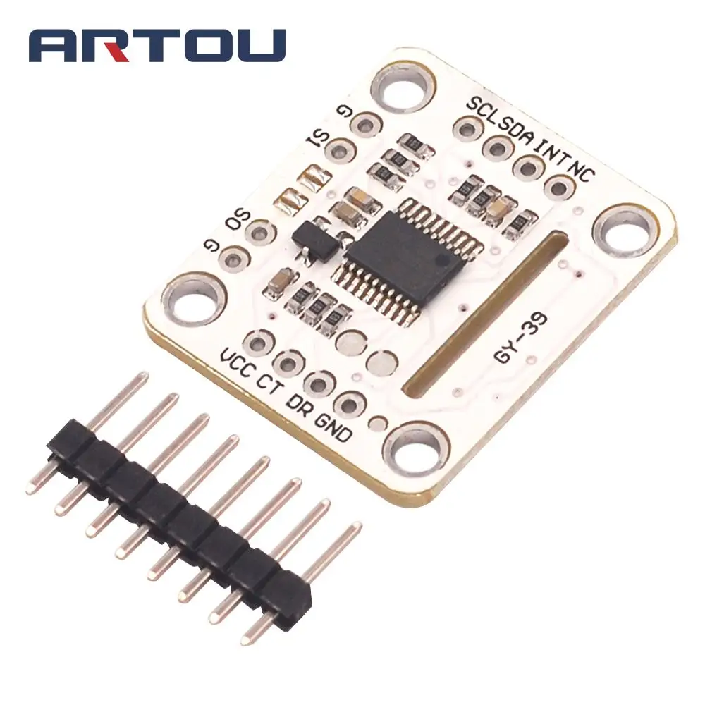 

GY-39 MAX44009 BME280 Sensor Module GY-39-44009 Temperature and Humidity Sensor UART IIC TTL Electronic DIY Board