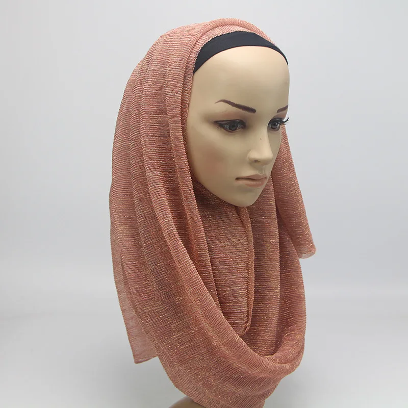 Bufanda Moda Mujer Algod/ón Hijab Bufanda Musulmana Chal Se/ñora S/ólido Borla Invierno Bufandas Foulard Encaje Cabeza Hueca Pa/ñuelo