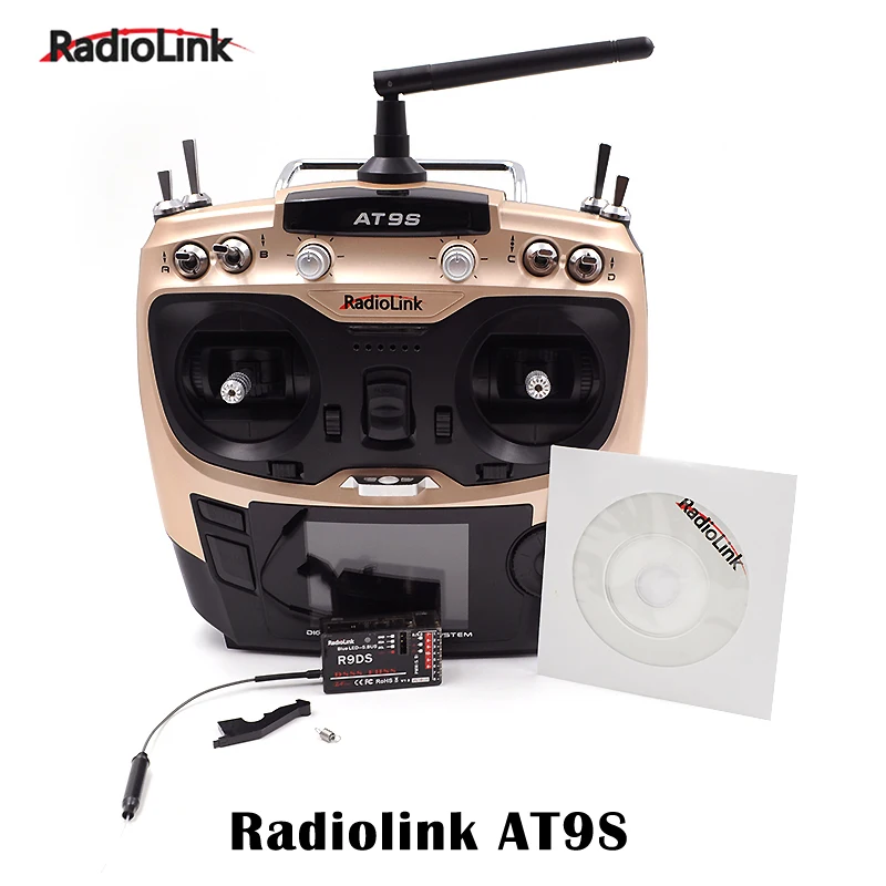 Radiolink AT9S 2 4G 9CH R9DS Radio Remote Control Remote Control update vision for RC quadcopter 1