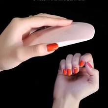 1 шт. 6 Вт УФ-лампа для ногтей, Портативная сушилка для лечения Ногтей, светодиодный светильник с таймером, идеальное решение для ногтей