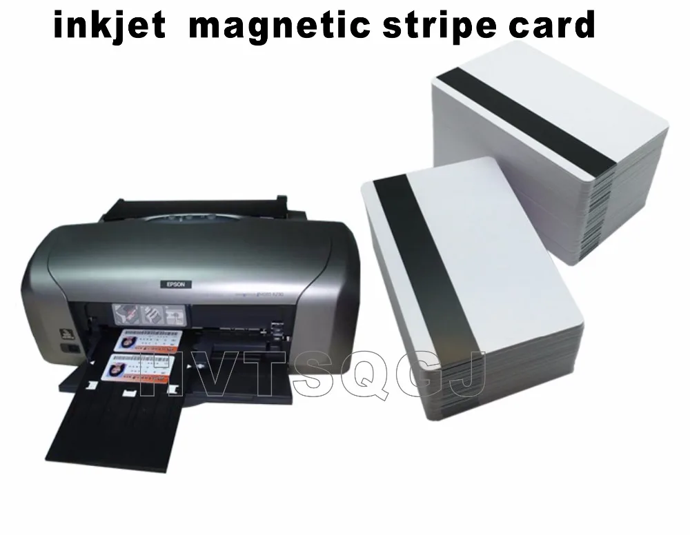 50 шт. для струйной печати ПВХ карт с магнитной полосой для продажи