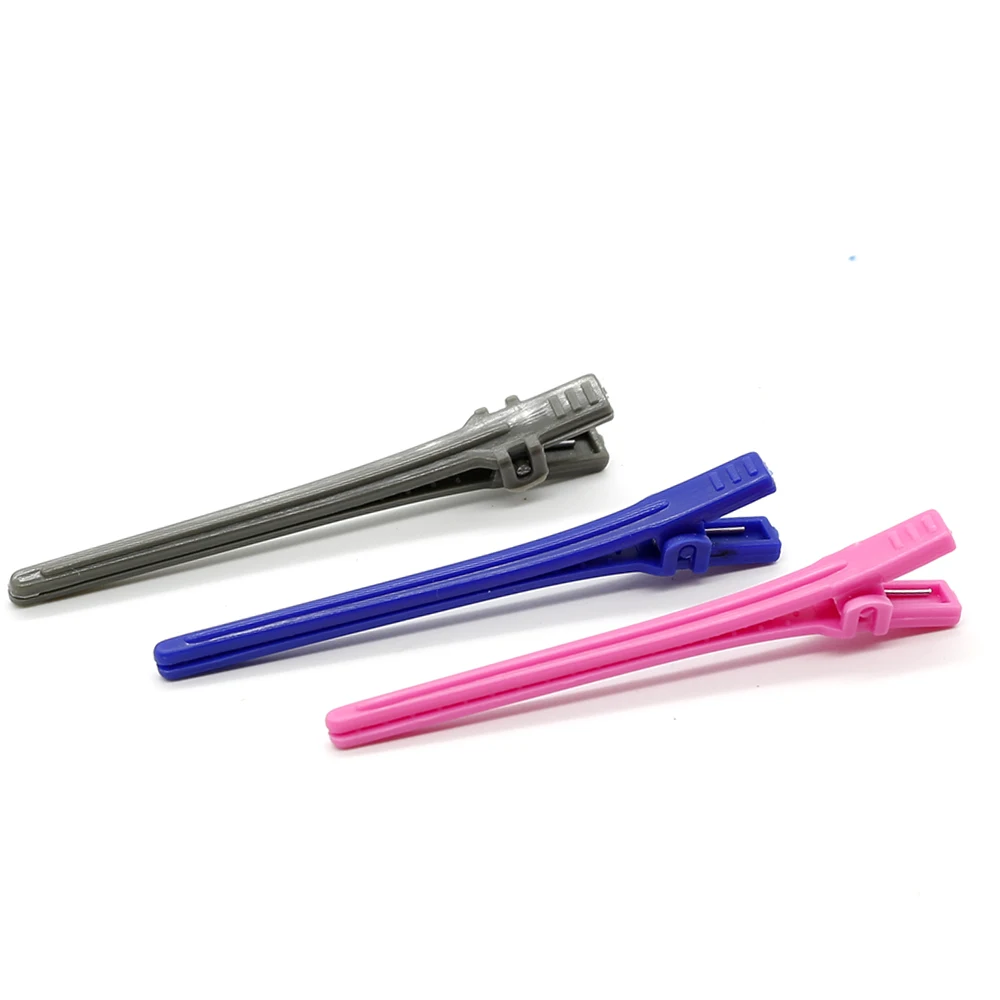 New Multi color Hair Clip 50 Pcs/Lot Salon Hair Perm Clips Plastic