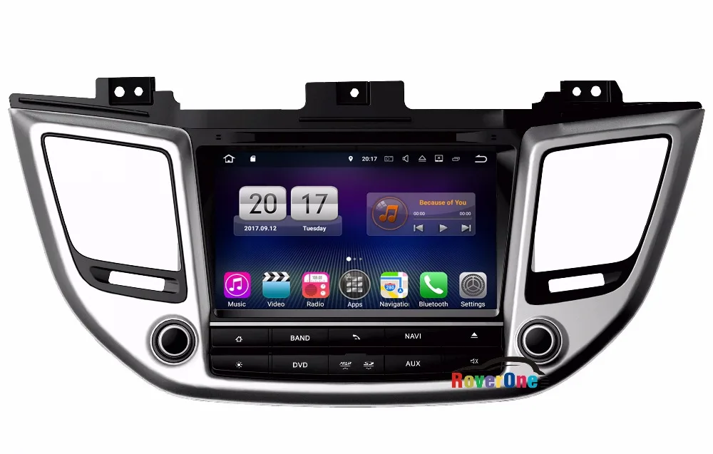 For Hyundai ix35 Tucson 2.0L 2016+ Android 7.1 Car Multimedia System