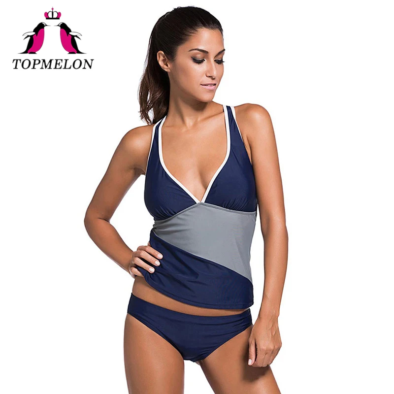 TOPMELON Bikini 2017 New Swimsuit Women Two Piece Sport Swimwear