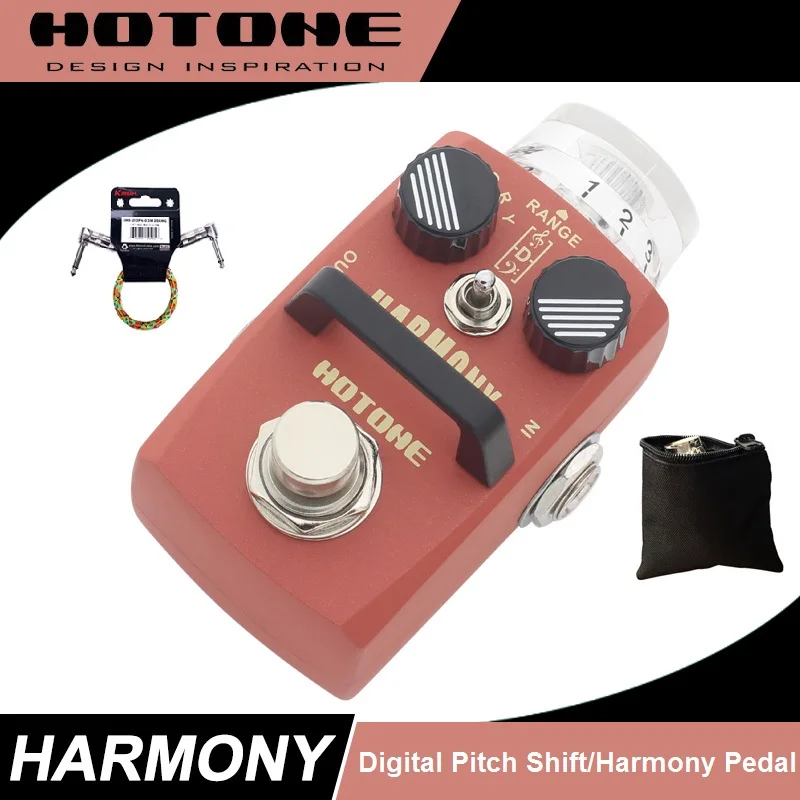 

Hotone Harmony Pitch Shifter Effect Pedal with Free Pedal Case and More