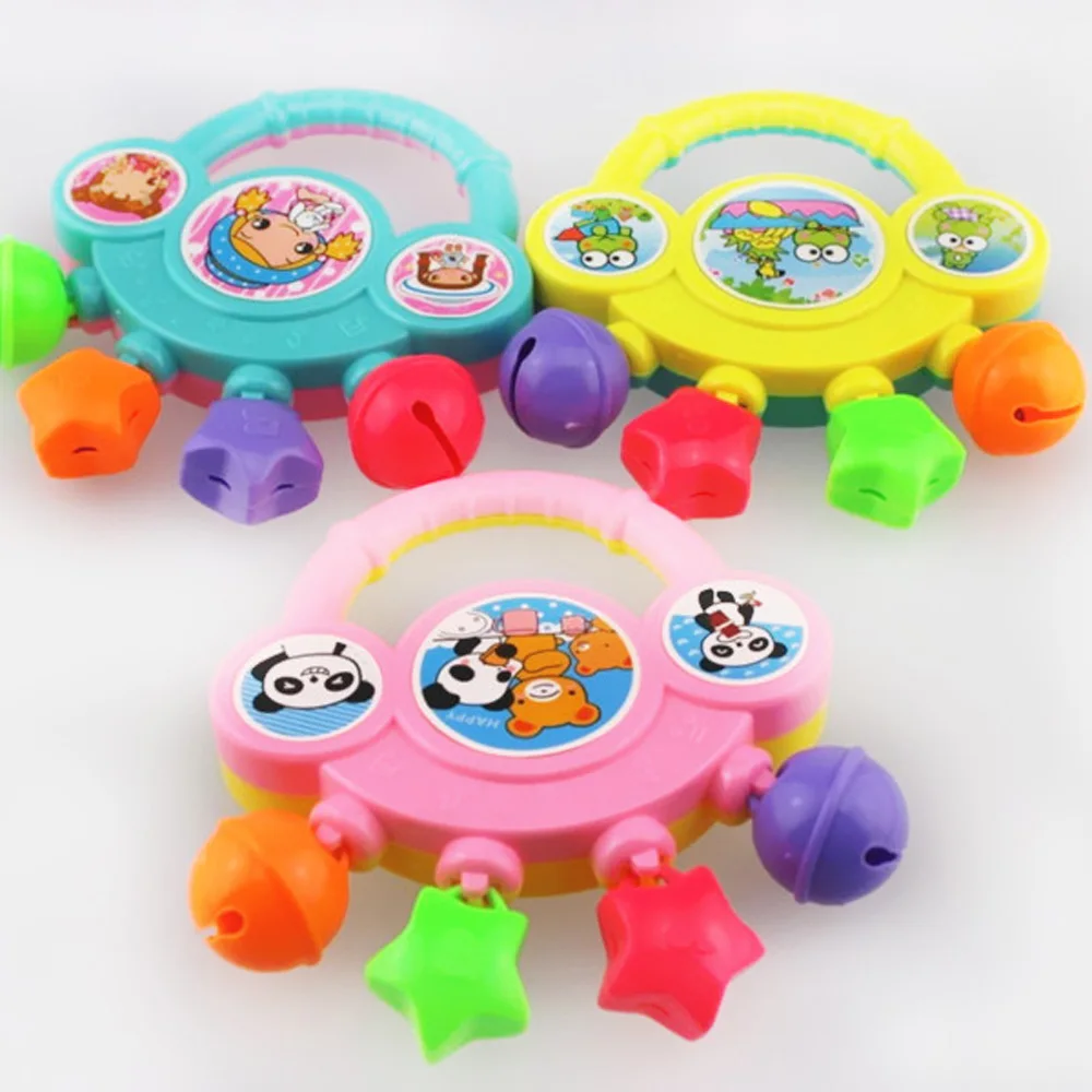 Cartoon Bell Rattles Infant Baby Newborns Hand Toy Children Music Toy Nice AU 2