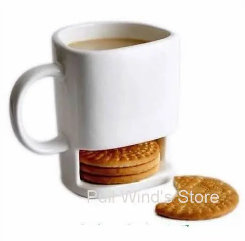 biscuits milk cup creative biscuit coffee cup can put the biscuits