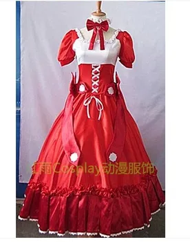 

Mondaiji Kuro Usagi Girl Cosplay Costume Party Dress lolita party dress