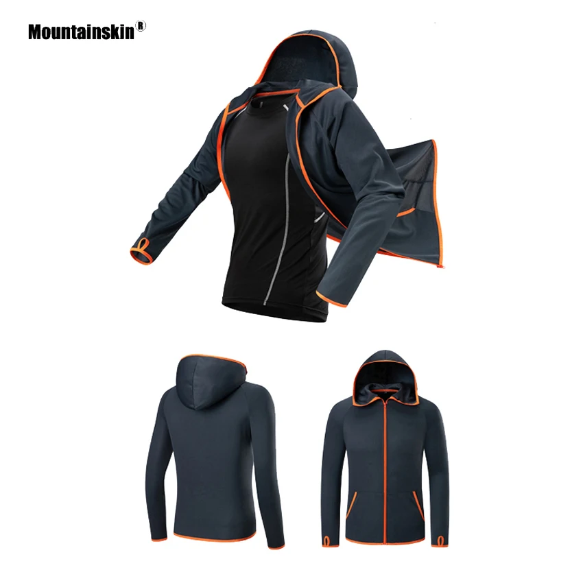 Mountainskin الرجال الصيف الصيد سترة في الهواء الطلق للماء سريعة الجافة المعاطف تنفس التخييم المشي الأشعة فوق البنفسجية حماية قمصان VA385 Mountainskin الرجال الصيف الصيد سترة في الهواء الطلق للماء سريعة الجافة المعاطف تنفس التخييم المشي الأشعة فوق البنفسجية حماية قمصان VA385