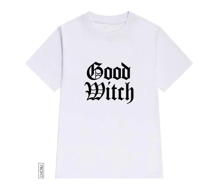 Хорошая ведьма, дурная ведьма, женская футболка, хлопок, повседневная, забавная, футболка для леди, девушки, топ, футболка, хипстер, Tumblr ins, Прямая поставка, NA-11