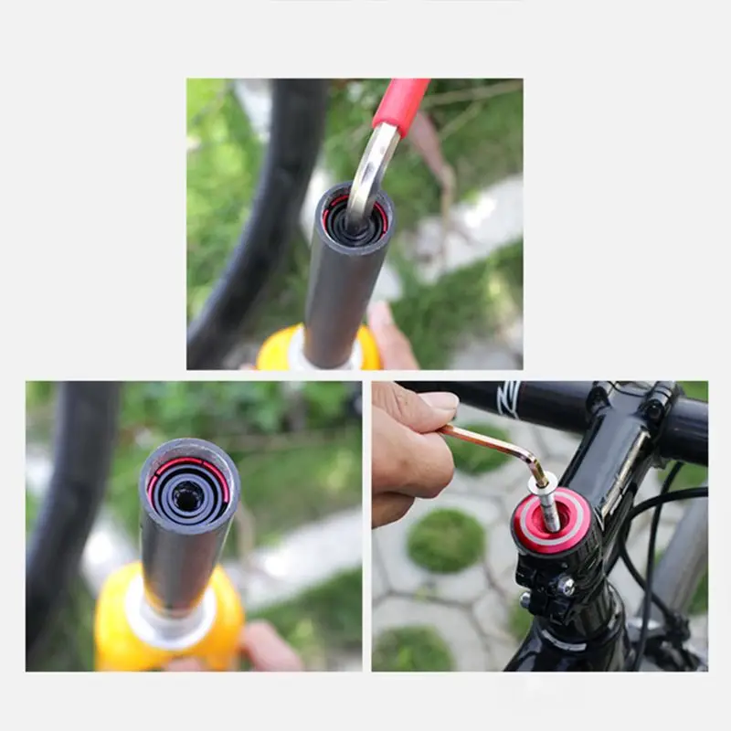 Новые аксессуары для горных велосипедов велосипед затычка разъема для гарнитуры стволовых верхней крышки расширитель для 28,6 мм углеродного волокна передняя вилка qiang
