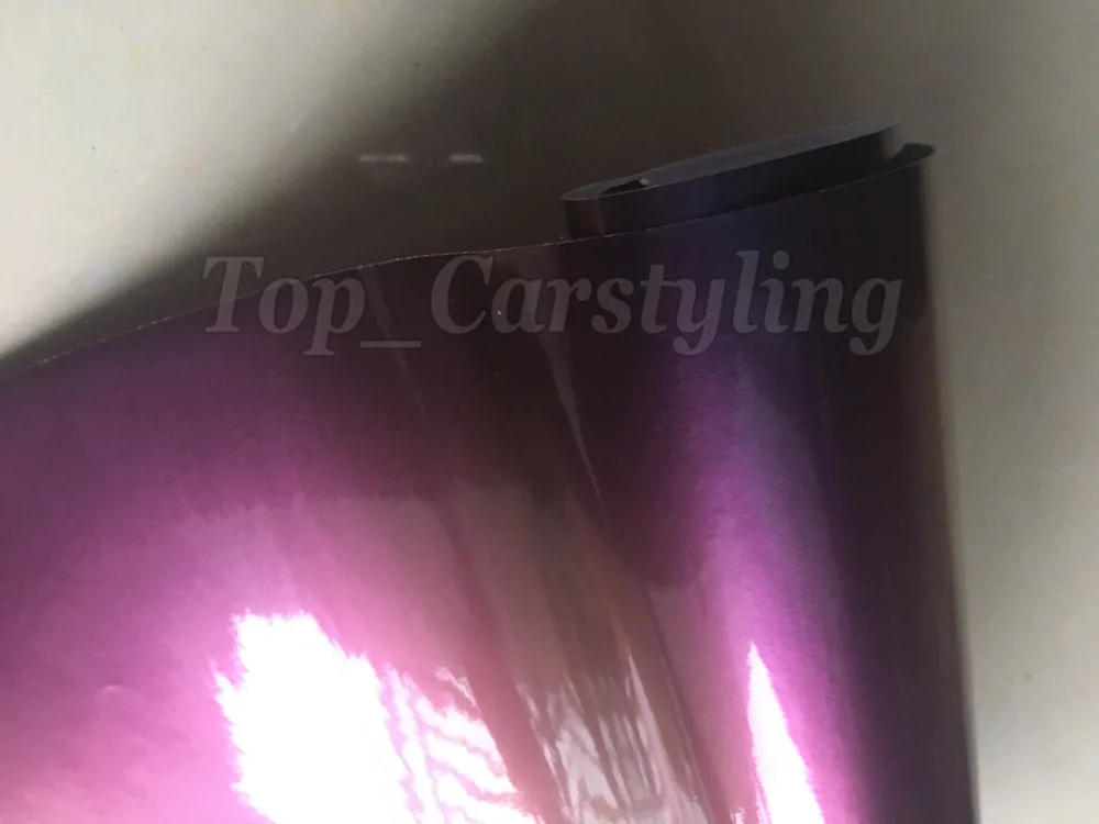 Purple wine red blue Gloss rainbow drift Chameleon Flip flop car wrap styling shift covering foile hexis arlon apa 3m 1080 (3)