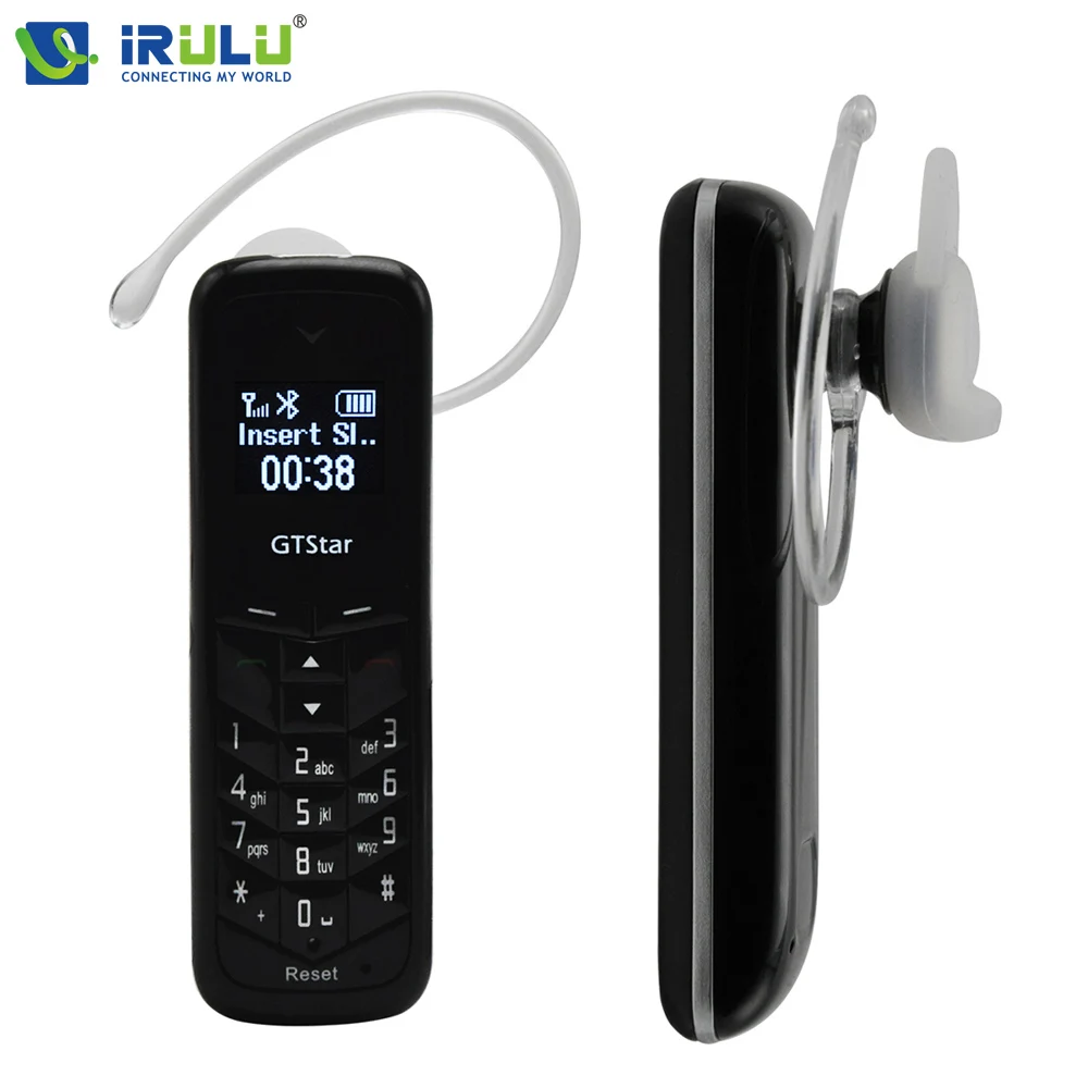 iRULU GT BM50 mini Unlocked Bluetooth Mobile Phone bluetooth Dialer 0.