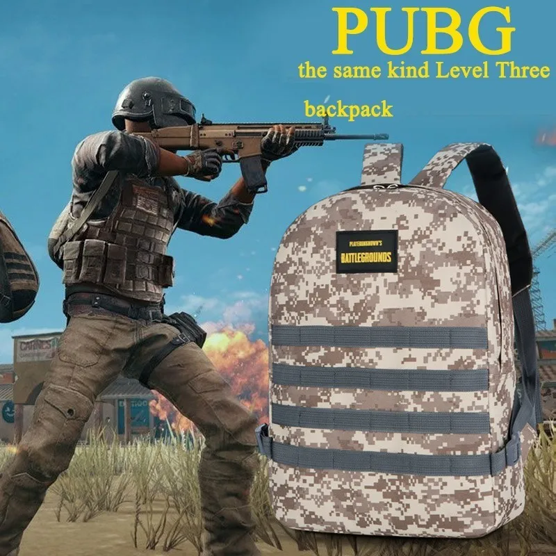 PUBG рюкзак сумка для мужчин цифровой камуфляж уровень 3 тактический игры на