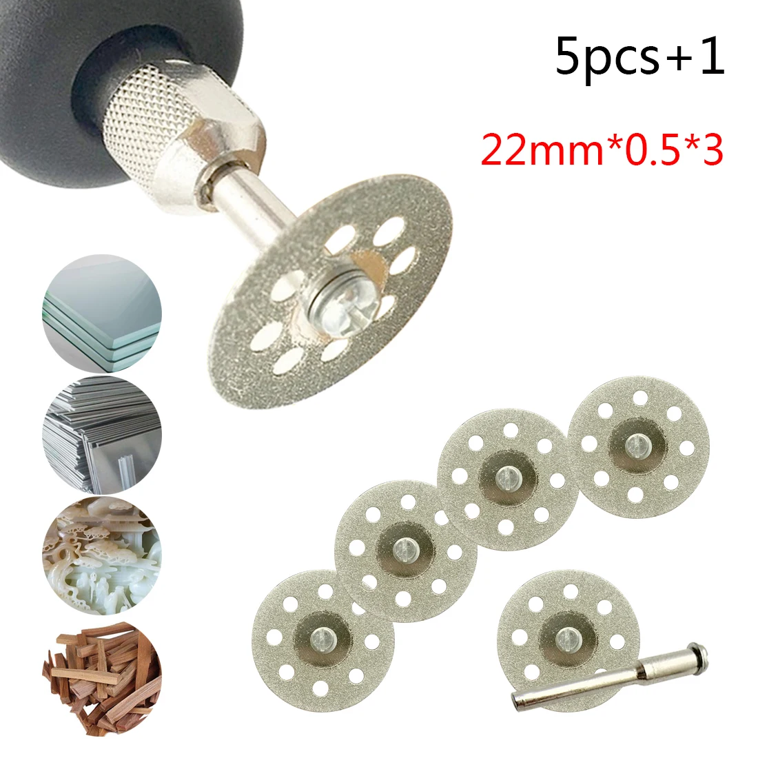

5pcs Wood Metal Engraving Electric Accessory for Dremel Bit Set Grinding Polish Accessory Bit Rotary Power Tool